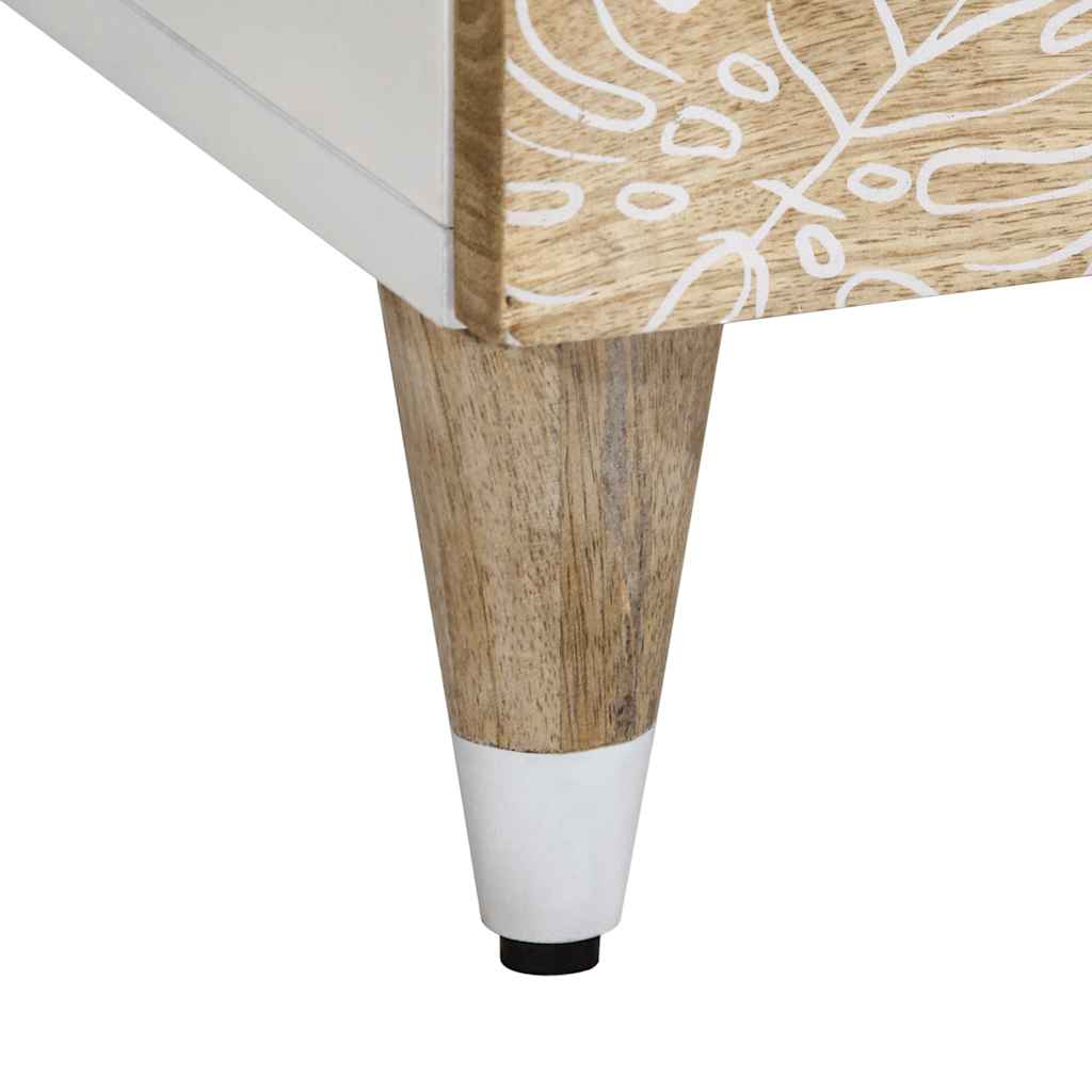 Bedside Cabinet 50X33X60 Cm Solid Wood Mango