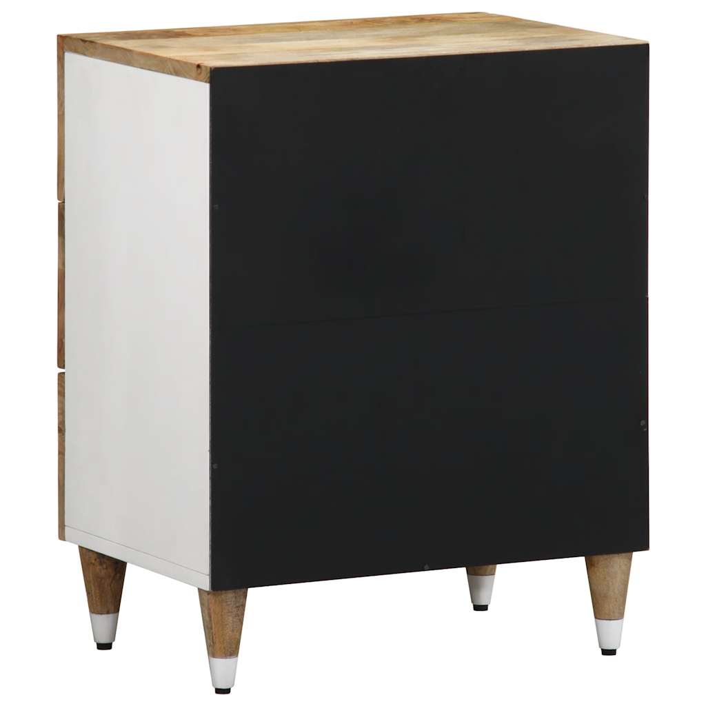Bedside Cabinet 50X33X60 Cm Solid Wood Mango