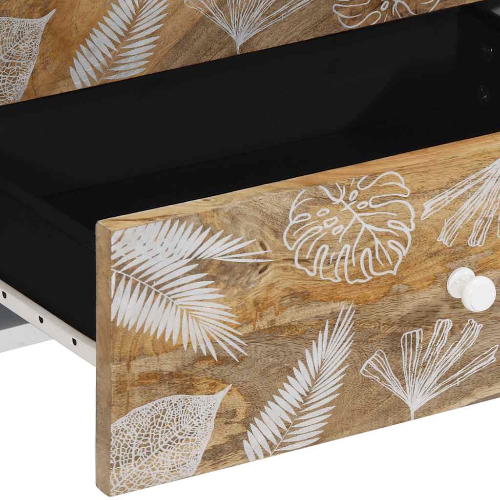 Bedside Cabinet 50X33X60 Cm Solid Wood Mango