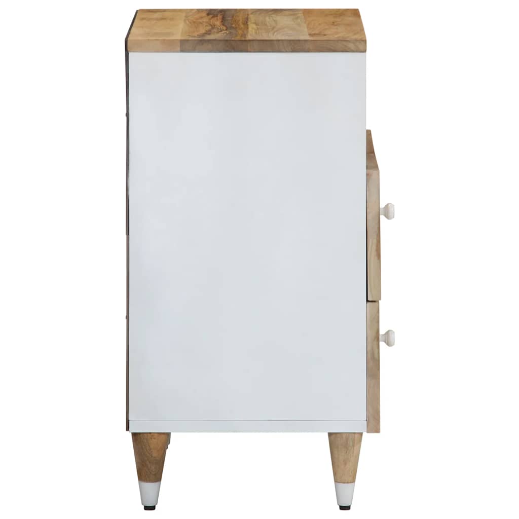 Bedside Cabinet 50X33X60 Cm Solid Wood Mango