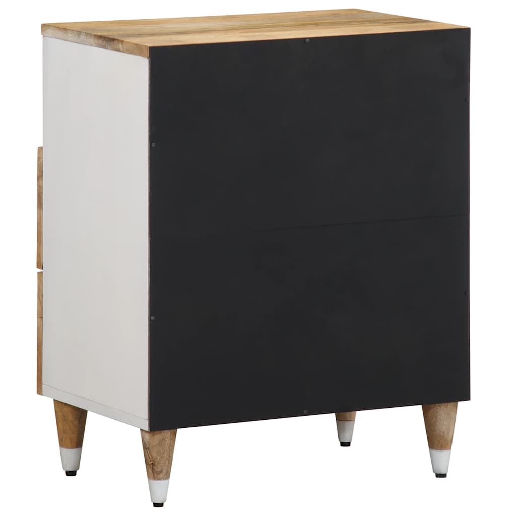 Bedside Cabinet 50X33X60 Cm Solid Wood Mango