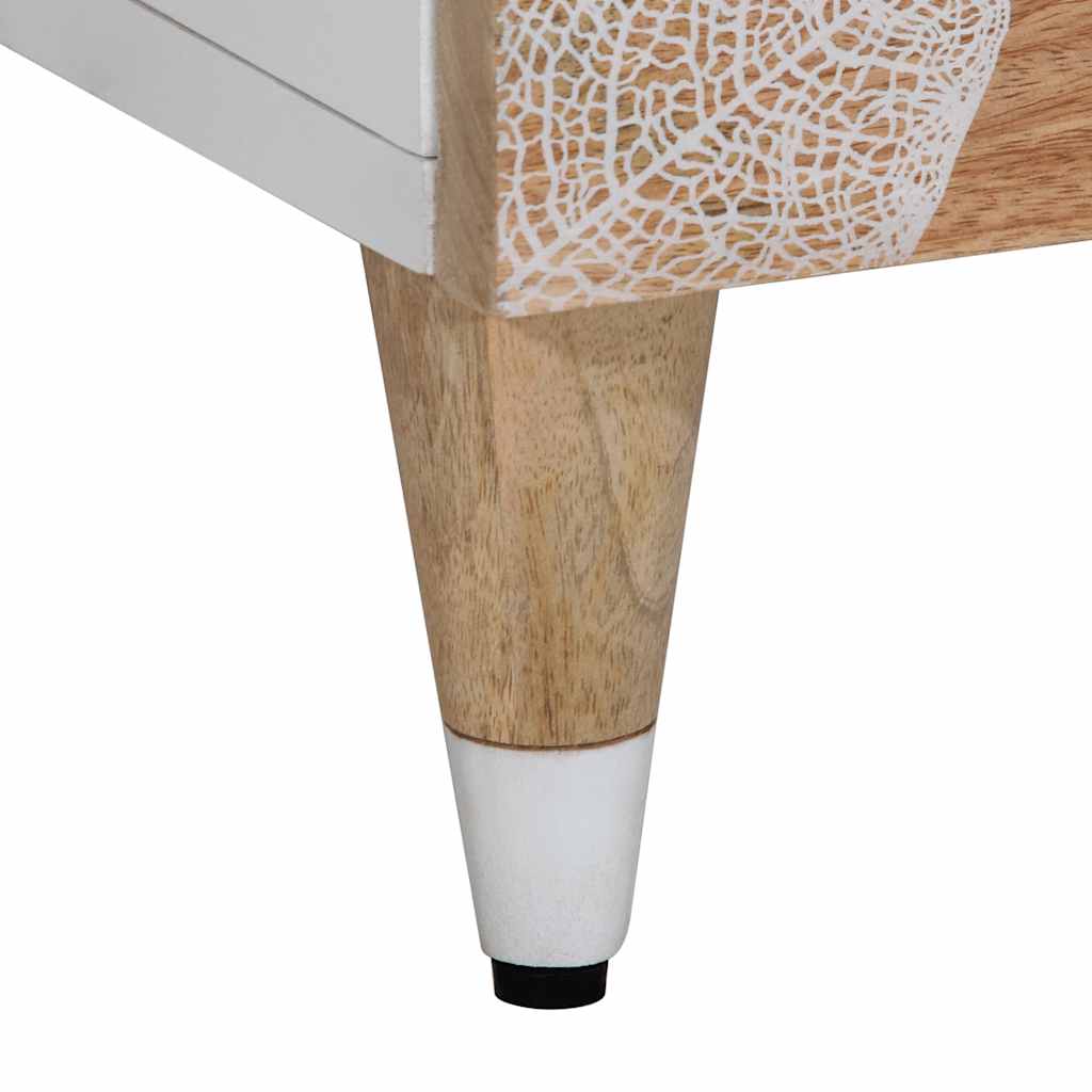 Bedside Cabinet 50X33X60 Cm Solid Wood Mango