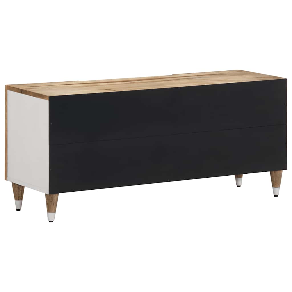 Tv Cabinet 105X33.5X46 Cm Solid Wood Mango