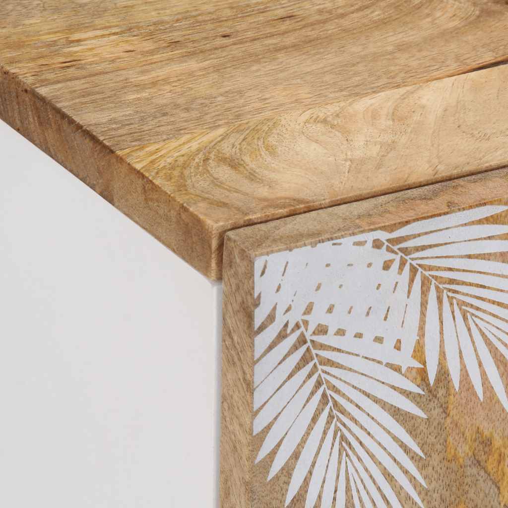 Tv Cabinet 105X33.5X46 Cm Solid Wood Mango