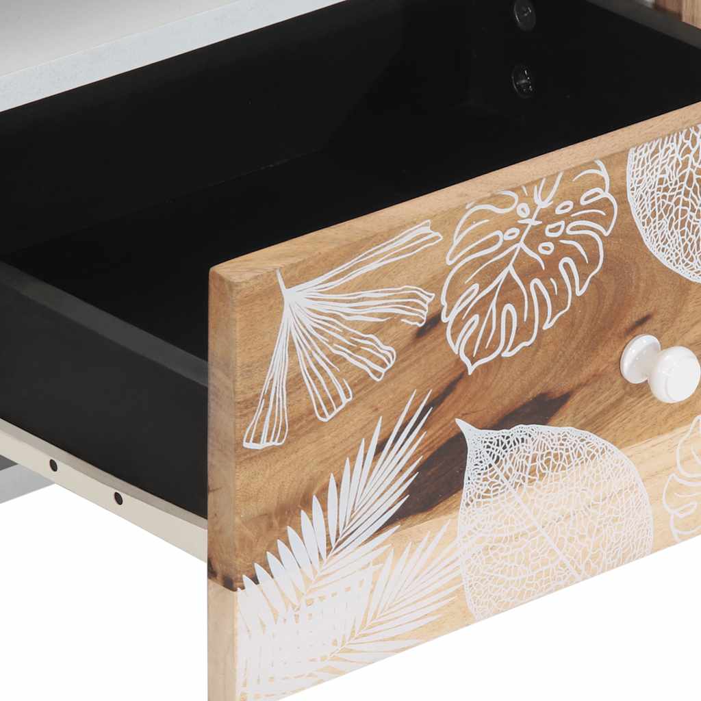 Tv Cabinet 105X33.5X46 Cm Solid Wood Mango