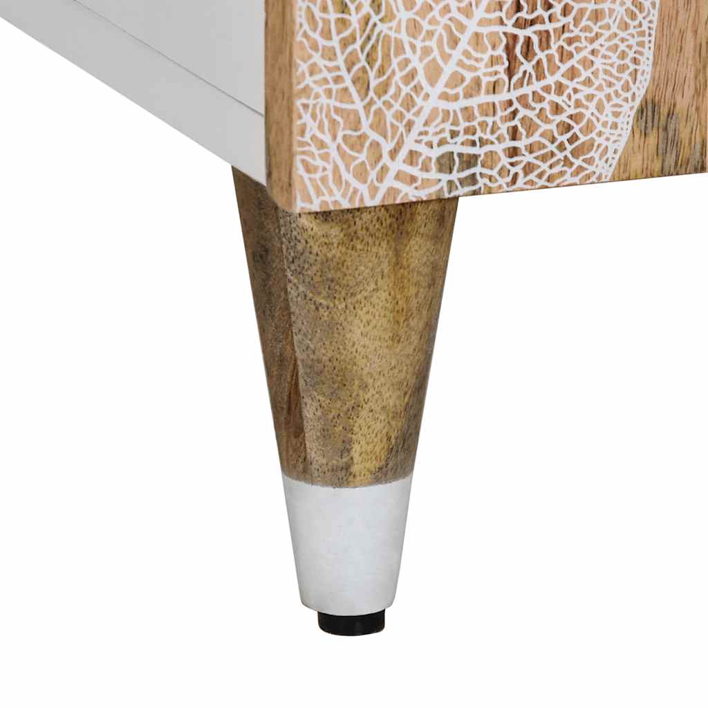 Tv Cabinet 105X33.5X46 Cm Solid Wood Mango