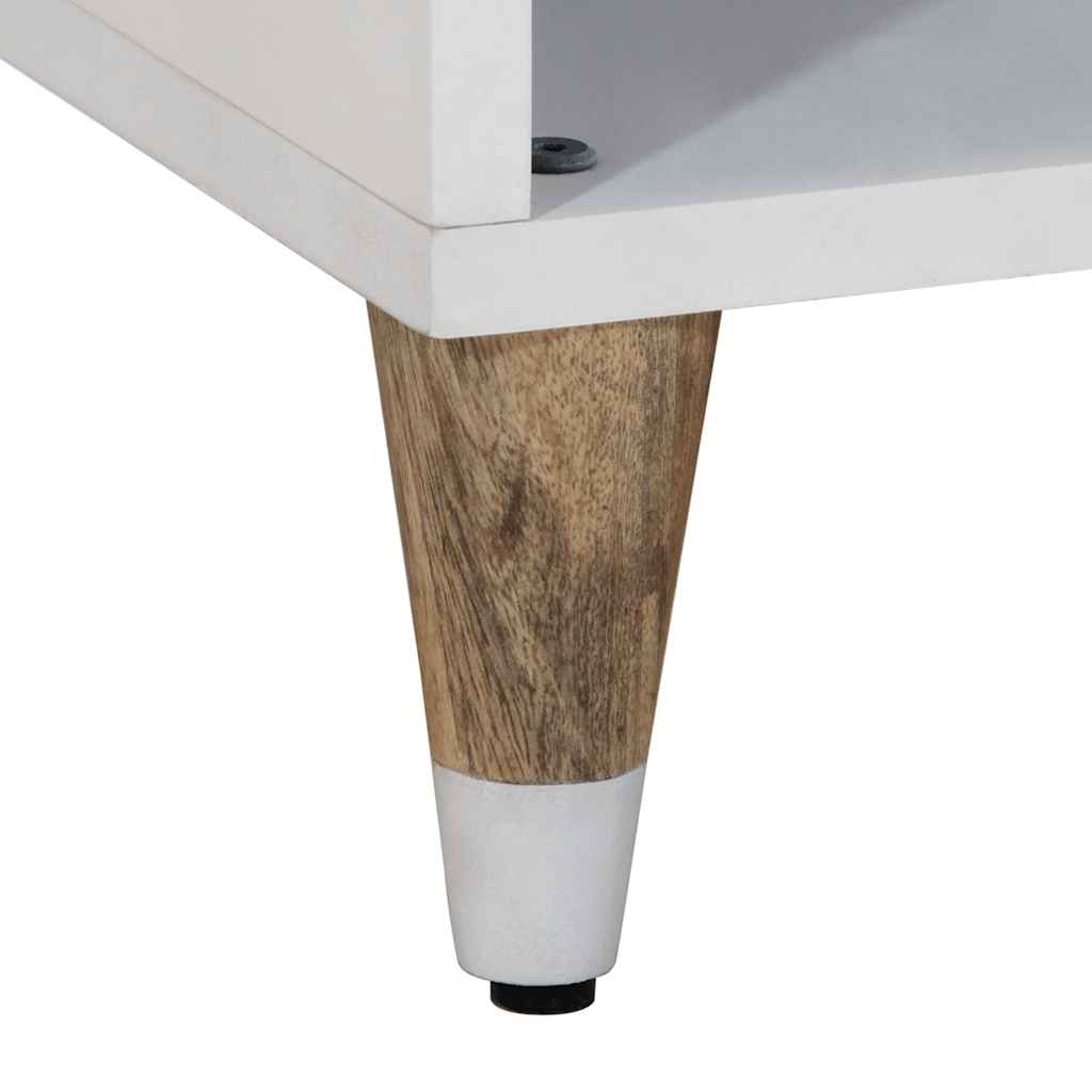 Tv Cabinet 80X31.5X46 Cm Solid Wood Mango