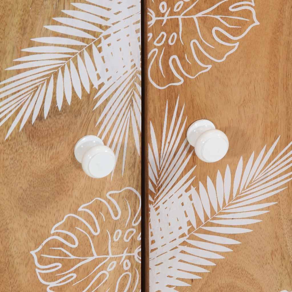 Sideboard 60X33.5X75 Cm Solid Wood Mango