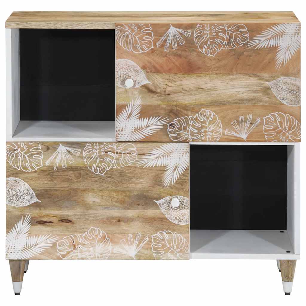 Sideboard 80X33.5X75 Cm Solid Wood Mango