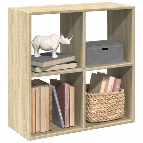 Room Divider Bookcase 69.5X29X Engineered Wood