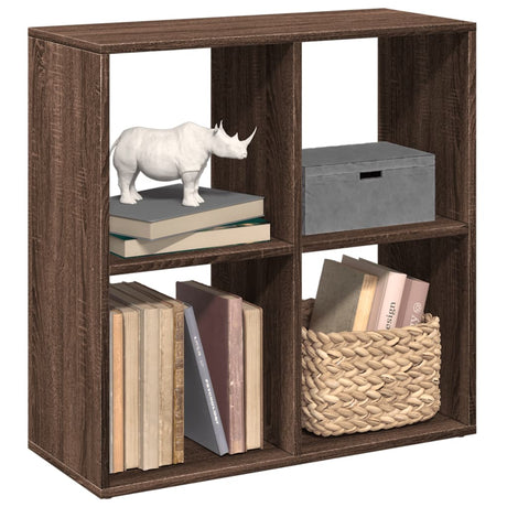 Room Divider Bookcase 69.5X29X Engineered Wood
