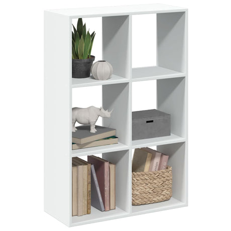 Room Divider Bookcase 69.5X29X Engineered Wood