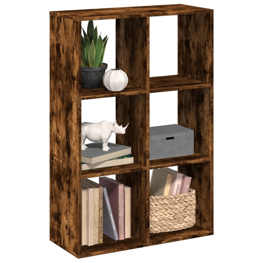 Room Divider Bookcase 69.5X29X Engineered Wood