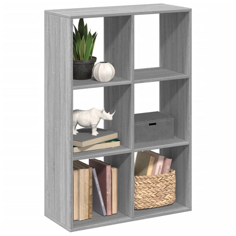 Room Divider Bookcase 69.5X29X Engineered Wood