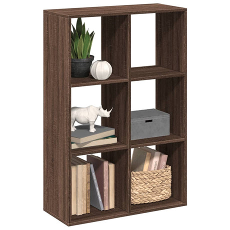 Room Divider Bookcase 69.5X29X Engineered Wood