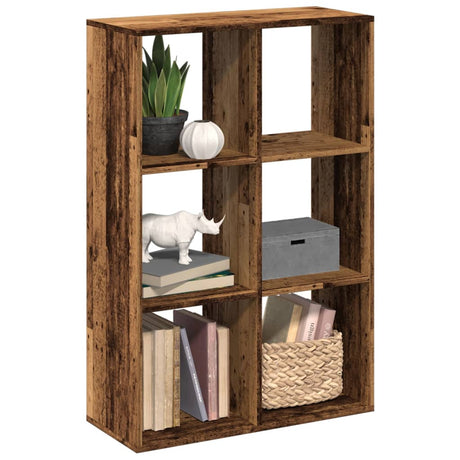 Room Divider Bookcase 69.5X29X Engineered Wood