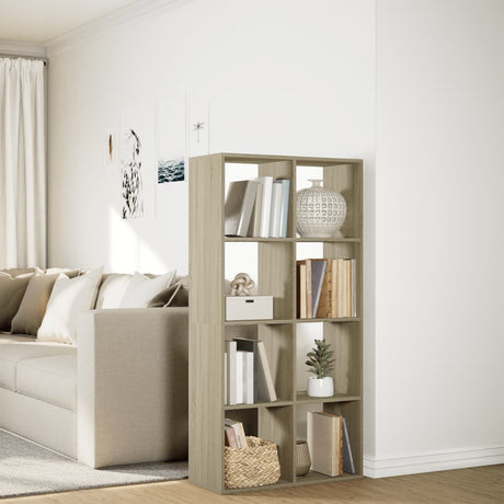 Room Divider Bookcase 69.5X29X Engineered Wood
