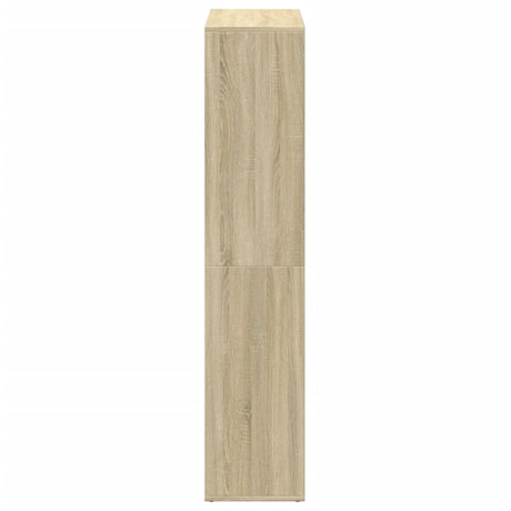 Room Divider Bookcase 69.5X29X Engineered Wood