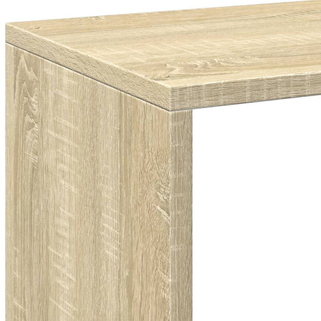 Room Divider Bookcase 69.5X29X Engineered Wood