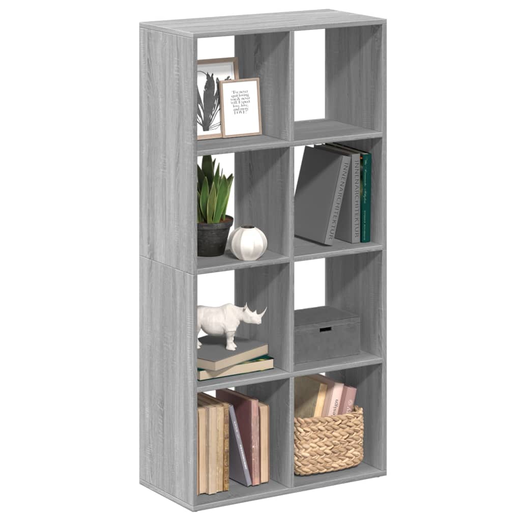 Room Divider Bookcase 69.5X29X Engineered Wood