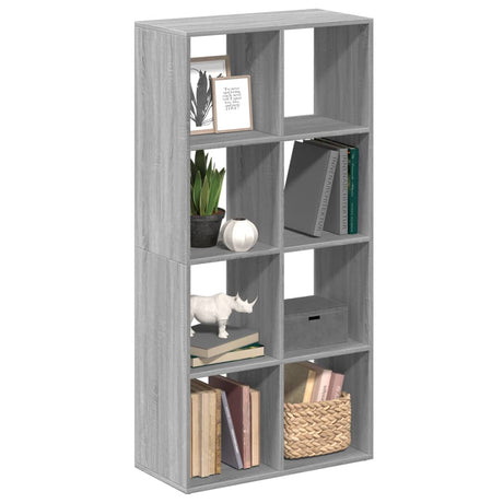 Room Divider Bookcase 69.5X29X Engineered Wood