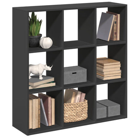 Room Divider Bookcase 69.5X29X Engineered Wood