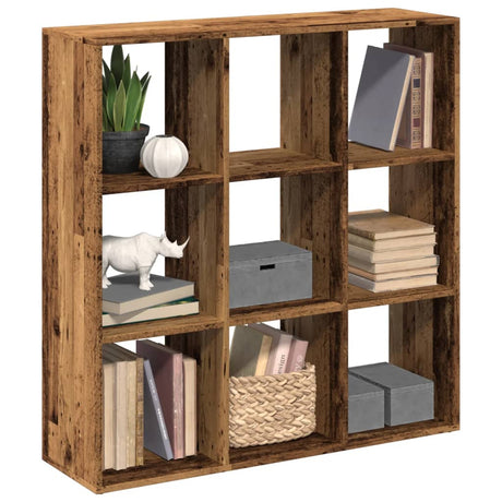 Room Divider Bookcase 69.5X29X Engineered Wood