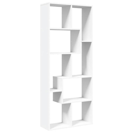 Room Divider Bookcase 67X25X161.5 Cm Engineered Wood
