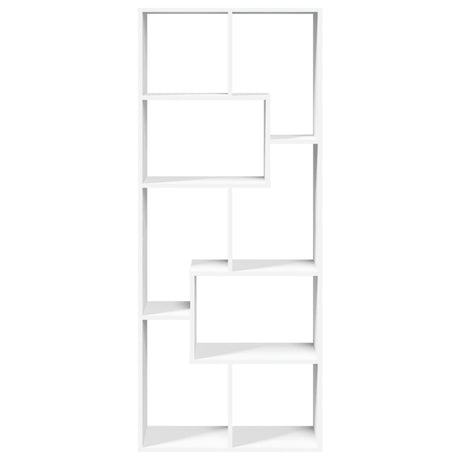 Room Divider Bookcase 67X25X161.5 Cm Engineered Wood