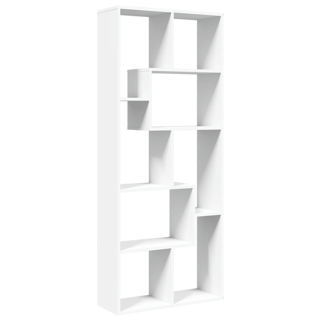Room Divider Bookcase 67X25X161.5 Cm Engineered Wood