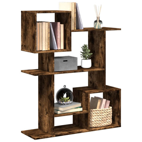 Room Divider Bookcase 92X29X Engineered Wood