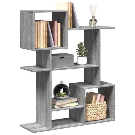 Room Divider Bookcase 92X29X Engineered Wood