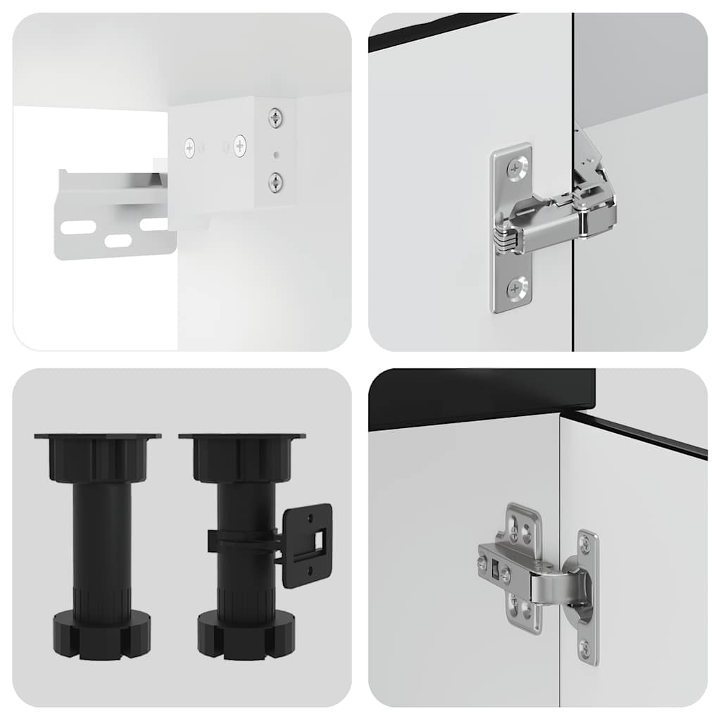 7 Piece Kitchen Cabinet Set Kalmar Engineered Wood