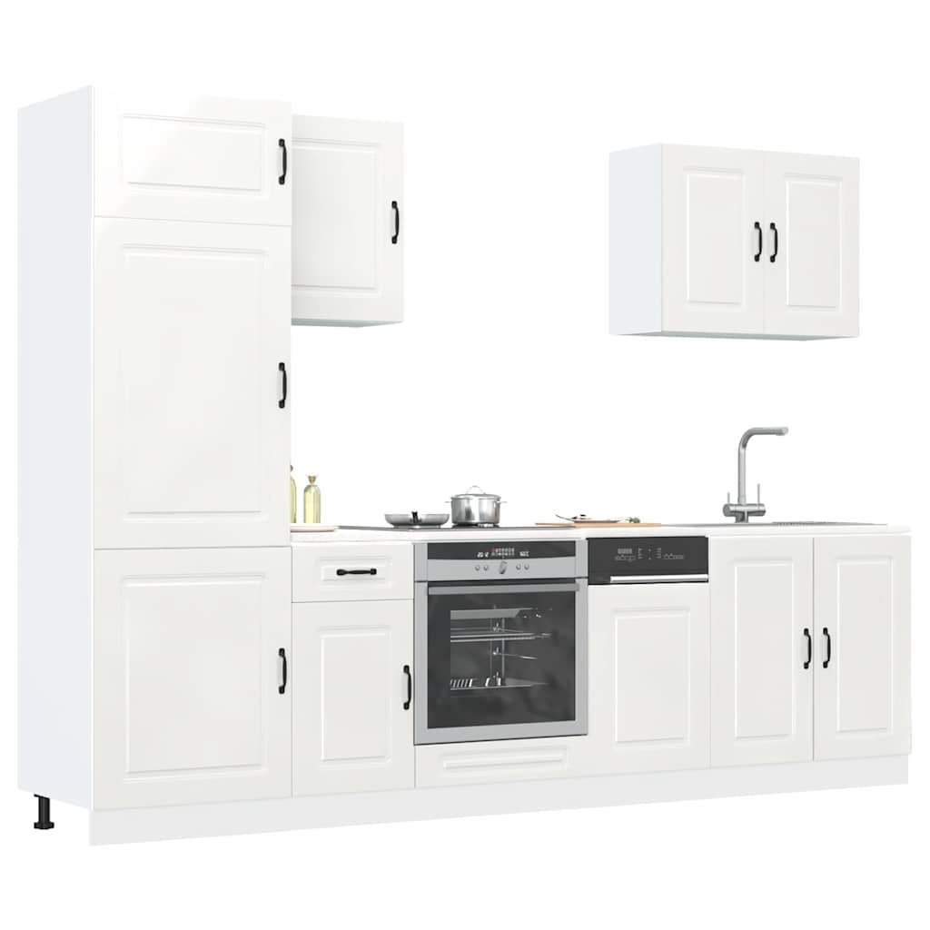 7 Piece Kitchen Cabinet Set Kalmar Engineered Wood