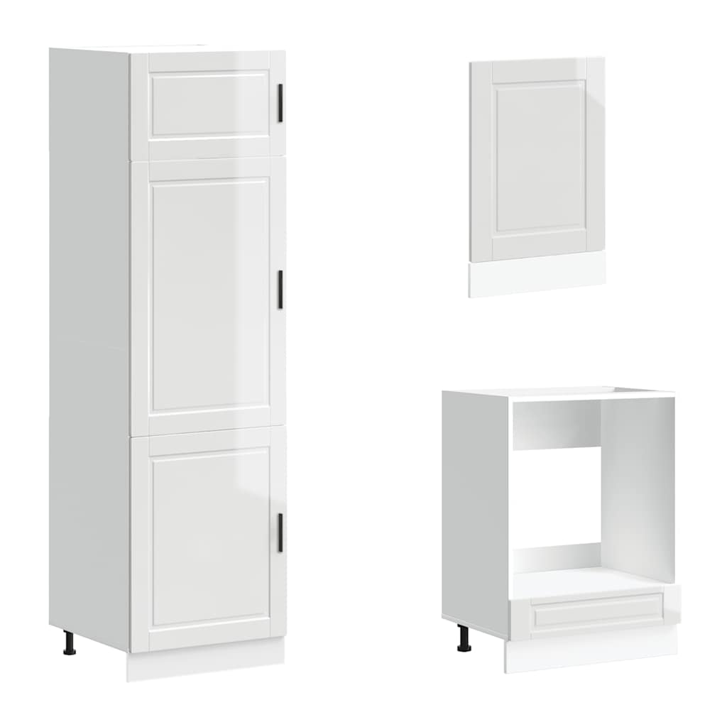 7 Piece Kitchen Cabinet Set Porto Engineered Wood