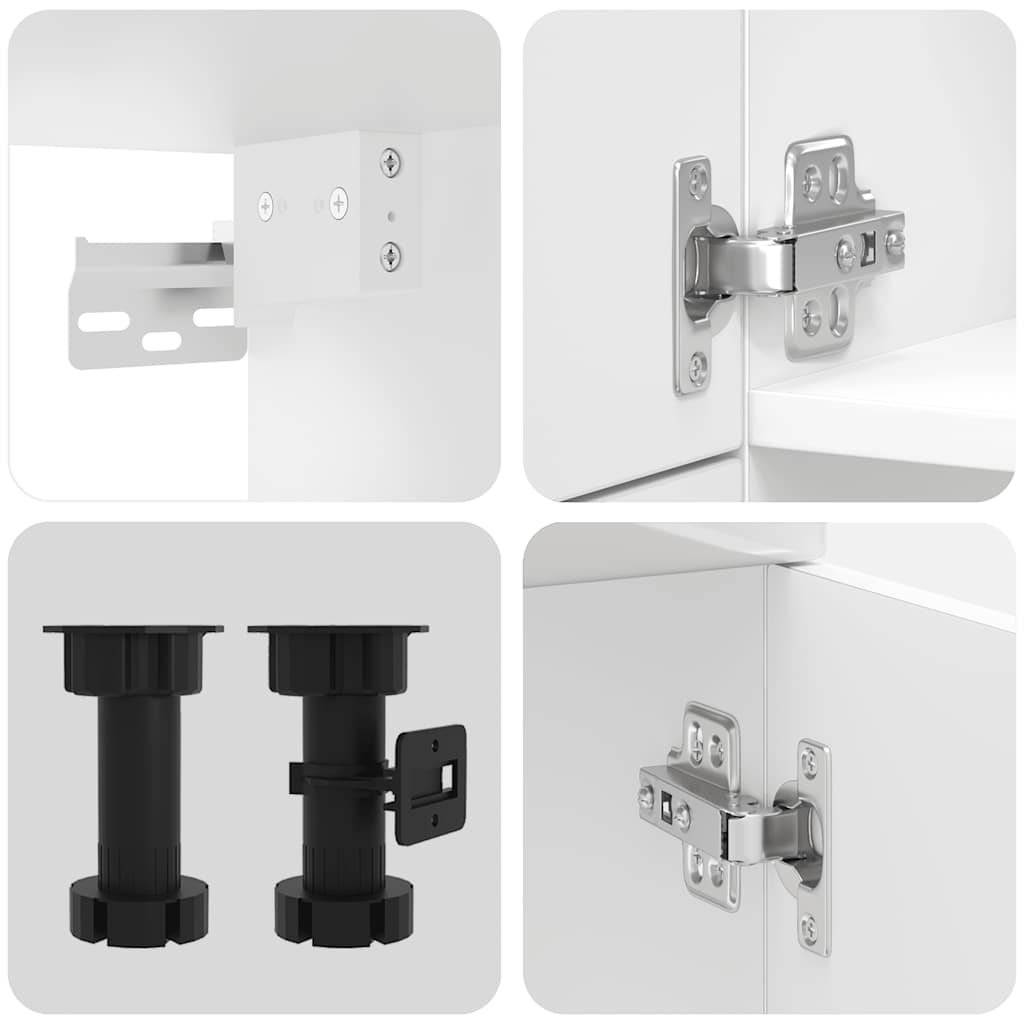 7 Piece Kitchen Cabinet Set Porto Engineered Wood