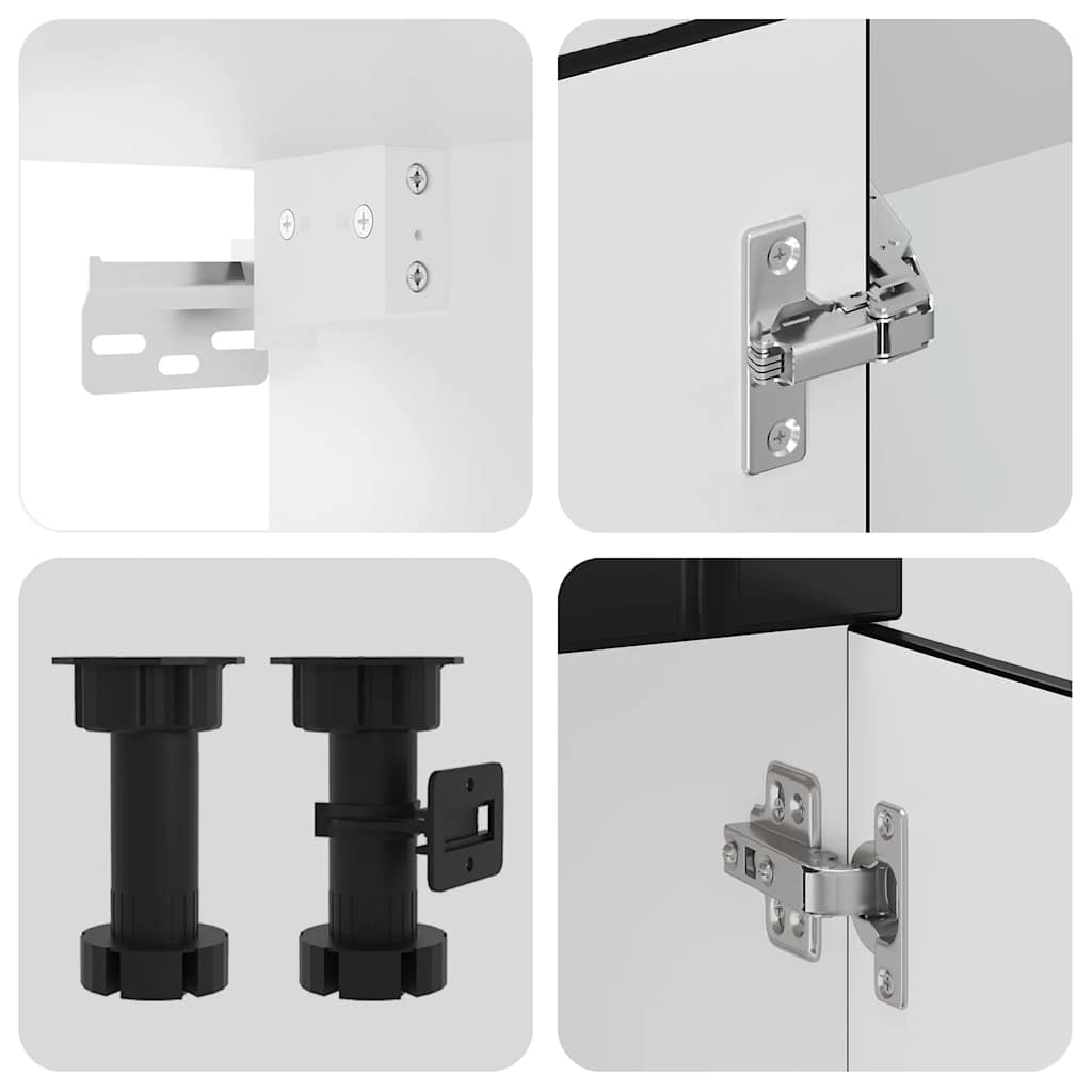 8 Piece Kitchen Cabinet Set Kalmar Engineered Wood