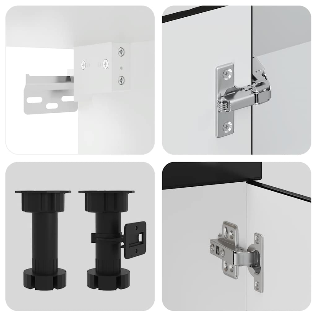 8 Piece Kitchen Cabinet Set Kalmar Engineered Wood