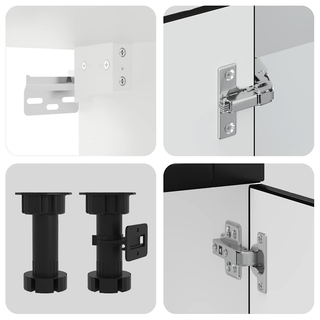 4 Piece Kitchen Cabinet Set Porto Engineered Wood