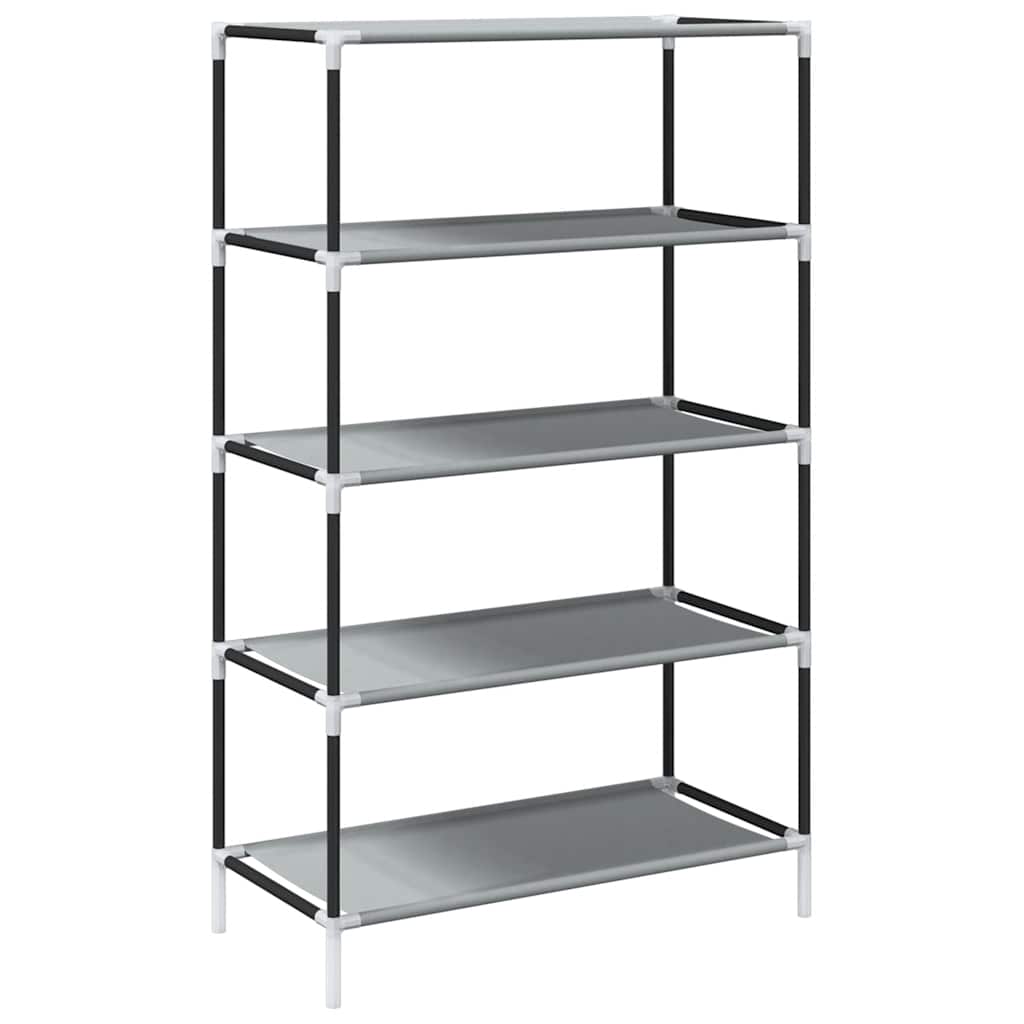 Shoe Cabinet Grey 60.5X30X97 Cm Non-Woven Fabric