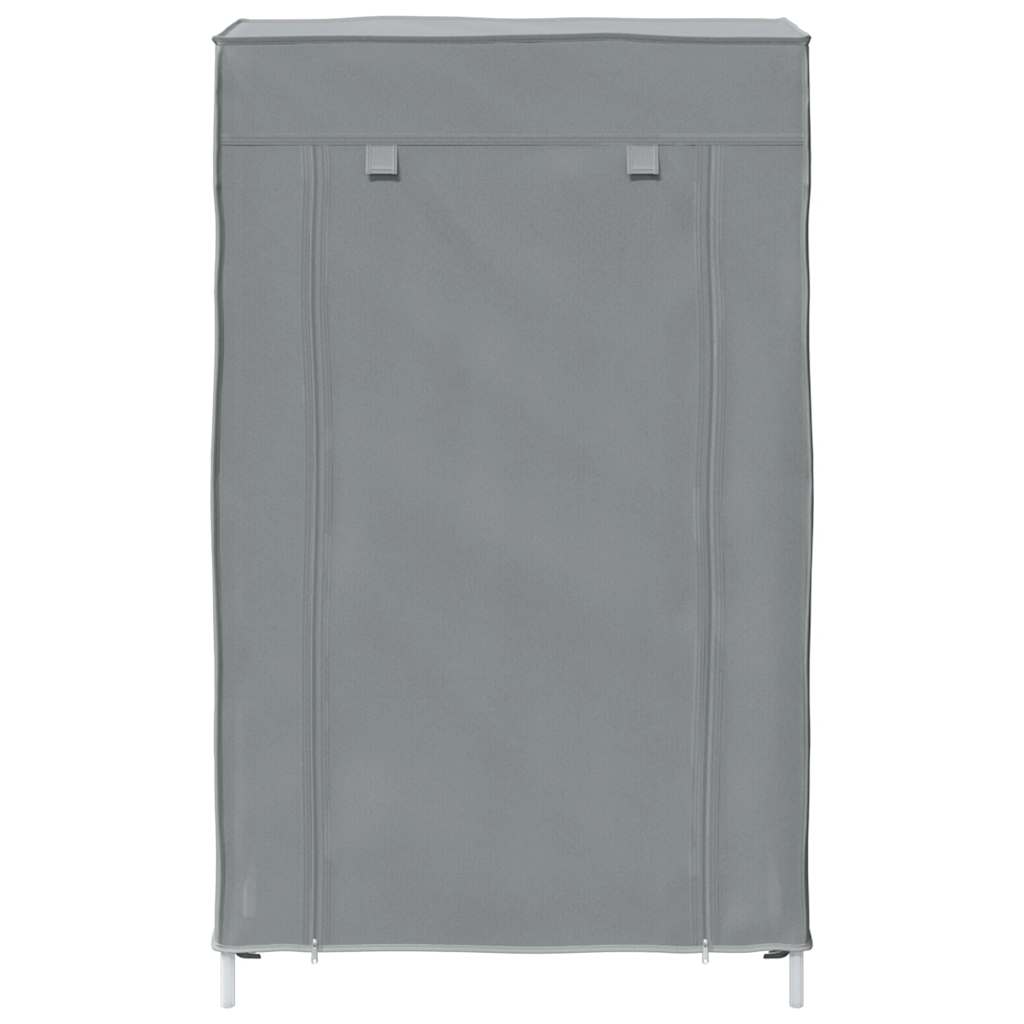 Shoe Cabinet Grey 60.5X30X97 Cm Non-Woven Fabric