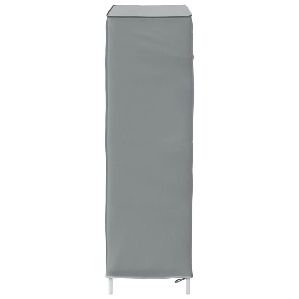Shoe Cabinet Grey 60.5X30X97 Cm Non-Woven Fabric