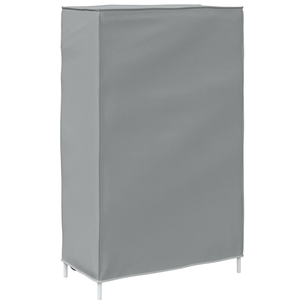 Shoe Cabinet Grey 60.5X30X97 Cm Non-Woven Fabric