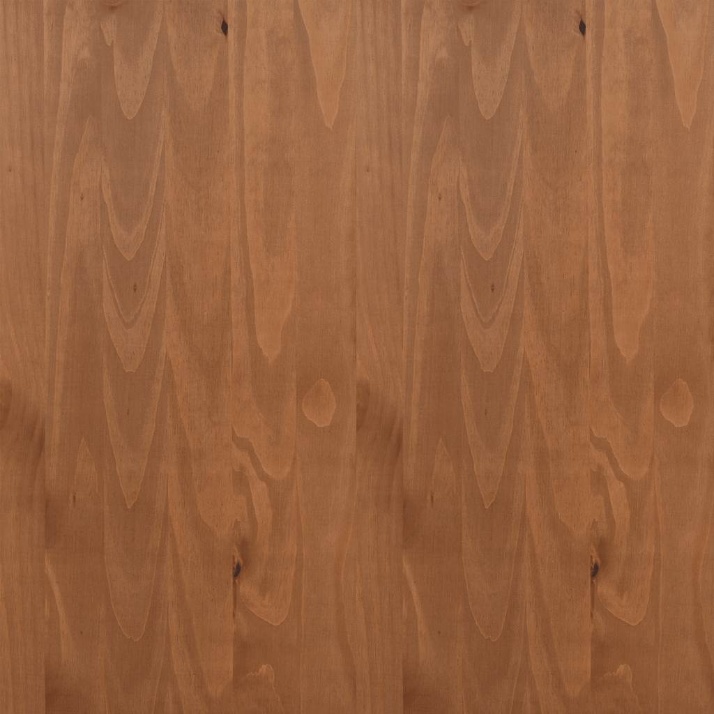 Wall-Mounted Coat Rack Sandnes 43X30X42 Cm Solid Wood Pine