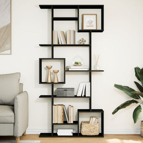 Room Divider Bookcase 92X29X Engineered Wood