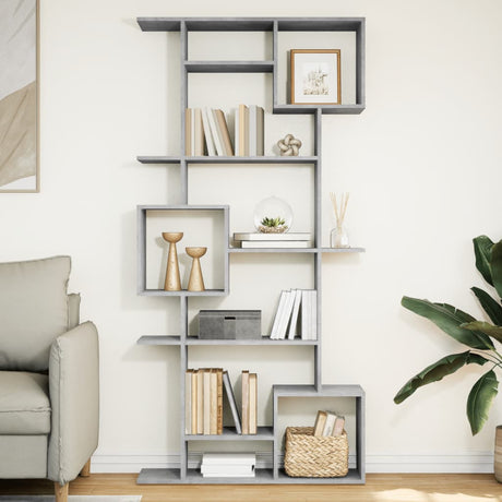 Room Divider Bookcase 92X29X Engineered Wood