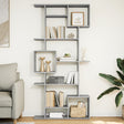 Room Divider Bookcase 92X29X Engineered Wood