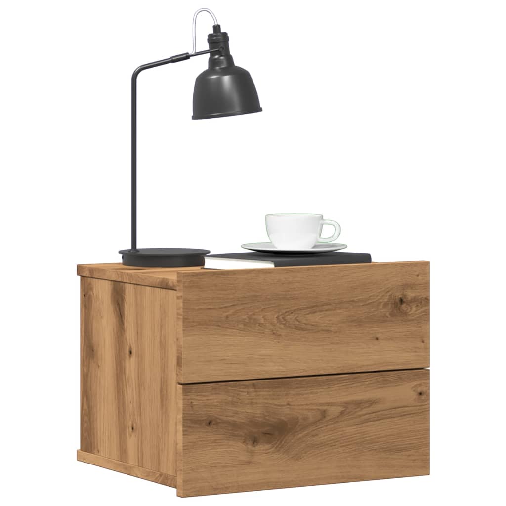 Bedside Cabinet 40X30X30 Cm Engineered Wood