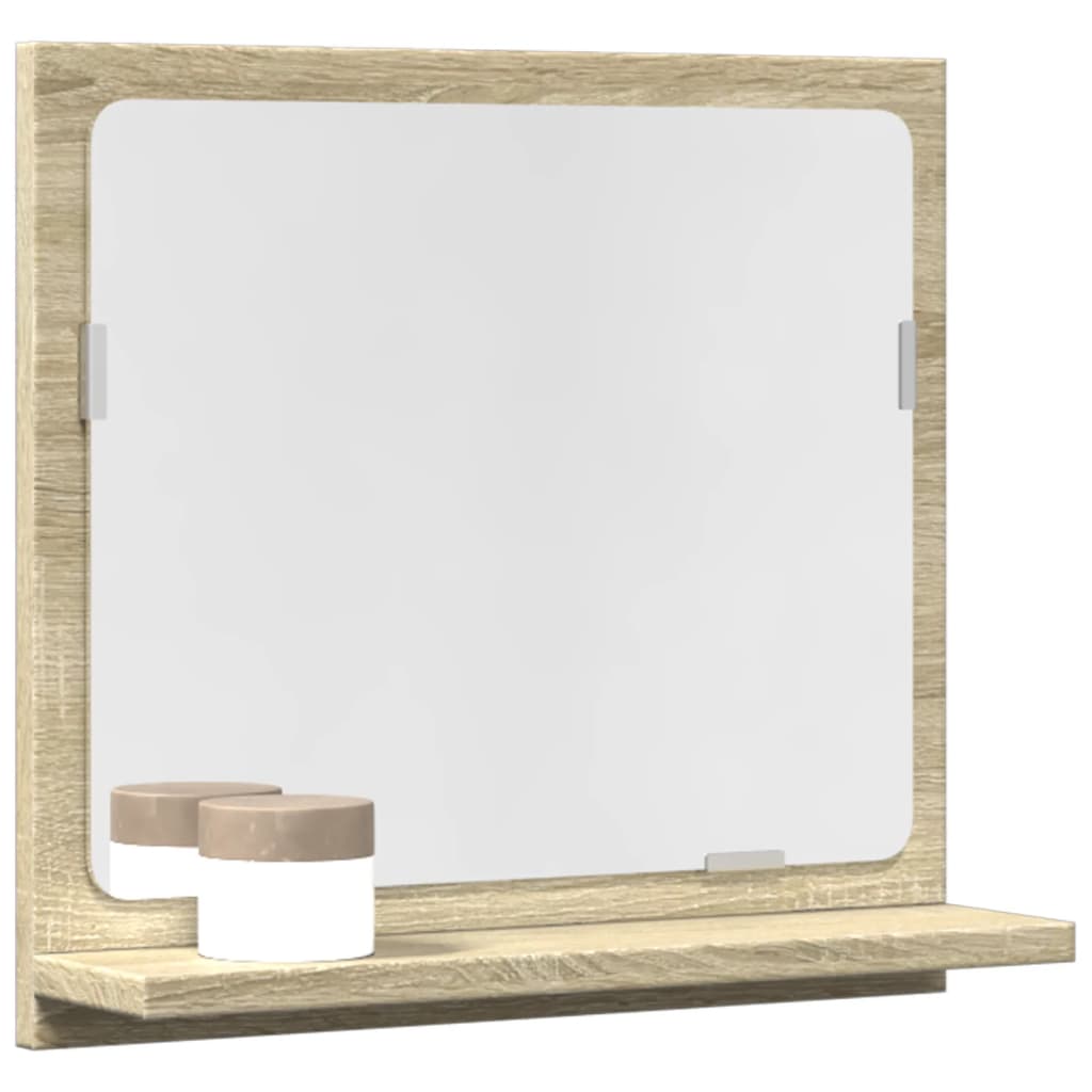 Bathroom Mirror Engineered Wood
