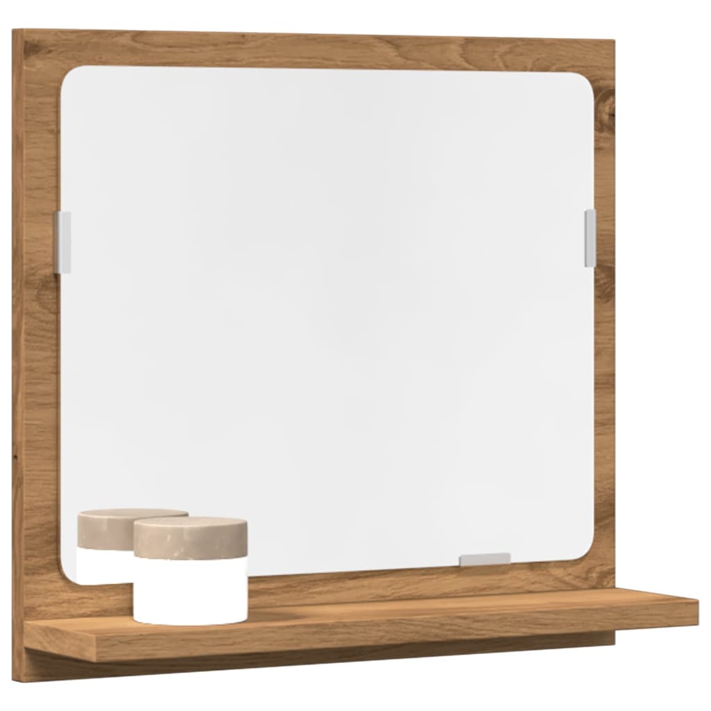 Bathroom Mirror Engineered Wood